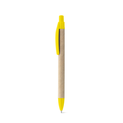 Kemični svinčnik iz kraft papirja s sponko