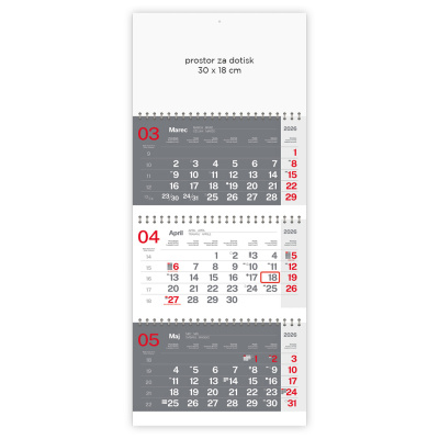 3-DELNI POSLOVNI S SPIRALO