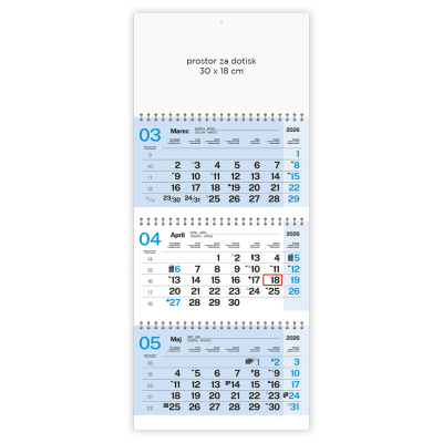 3-DELNI POSLOVNI S SPIRALO