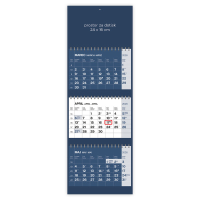 3-DELNI BARVNI S SPIRALO