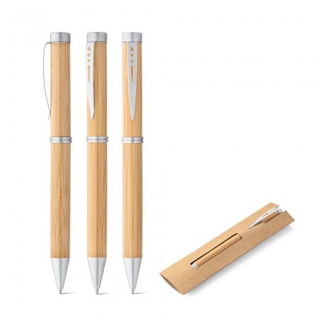 Bambusov kemični svinčnik z zasučnim mehanizmom