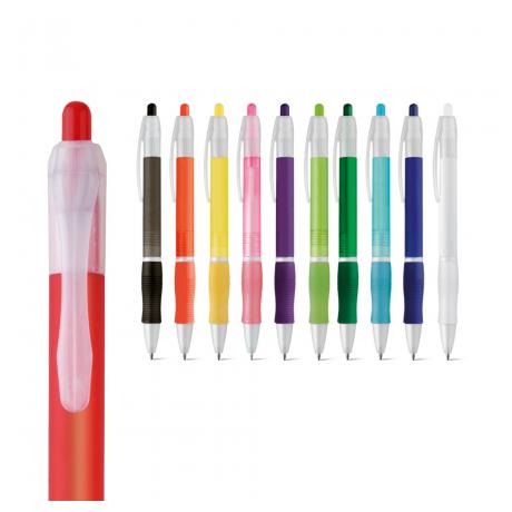 Kemični svinčnik z barvnim nedrsečim oprijemom