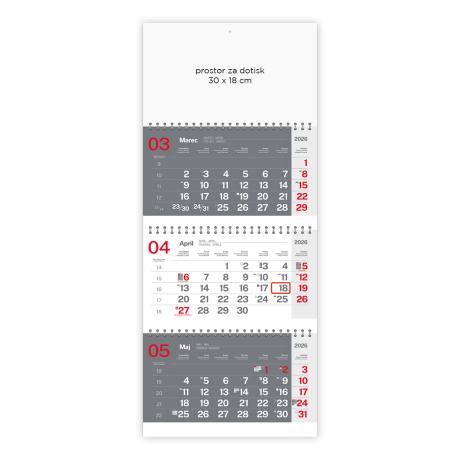 3-DELNI POSLOVNI S SPIRALO